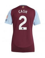 Aston Villa Matty Cash #2 Hjemmedrakt Dame 2024-25 Korte ermer